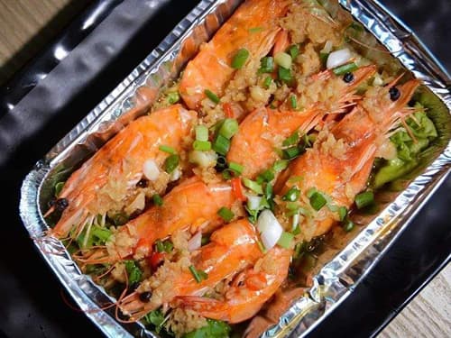 泸溪锡纸蒜蓉烤虾
