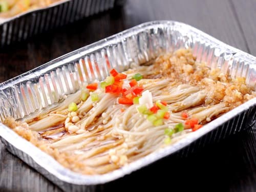 泸溪锡纸烤金针菇
